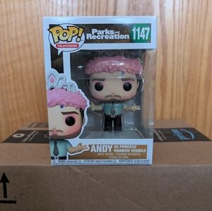 Andy as Princess Rainbow Sparkle Parks and Recreation Funko 1147